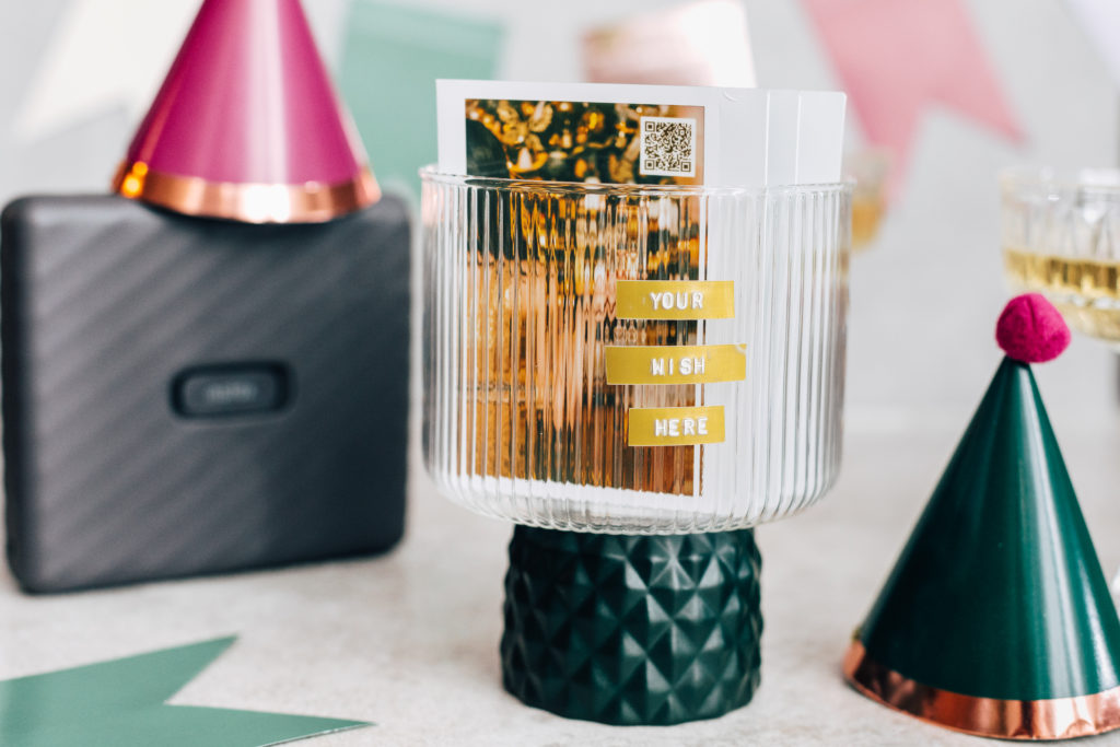 New Year's Eve wish jar with Link WIDE