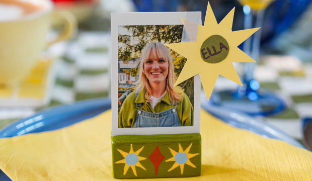 Clay photo holder with instax mini Link 3™