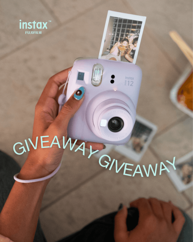 GIVEAWAY instax mini 12™