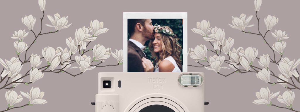 Print dine bryllupsbilleder direkte fra dit instax kamera
