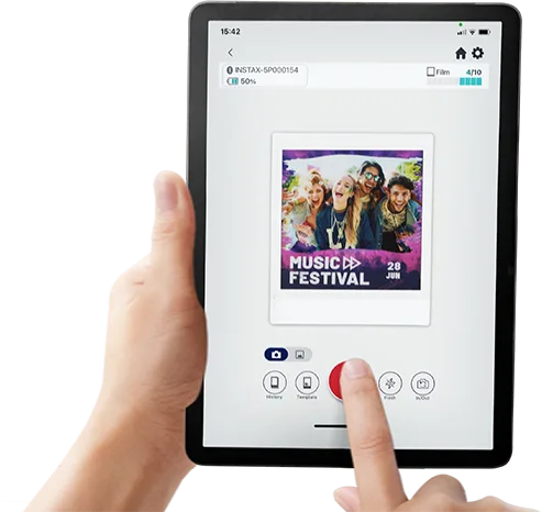 INSTAX Biz tablet