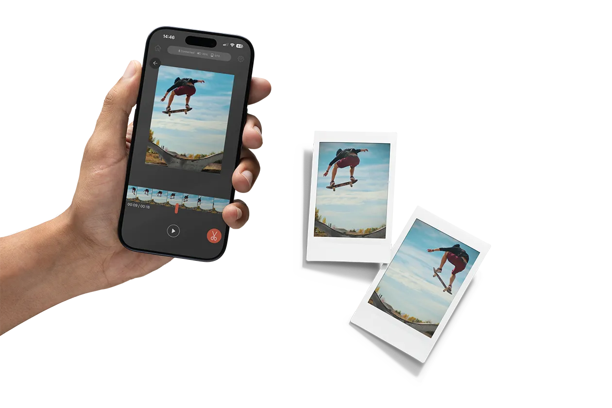 Impressão de vídeo